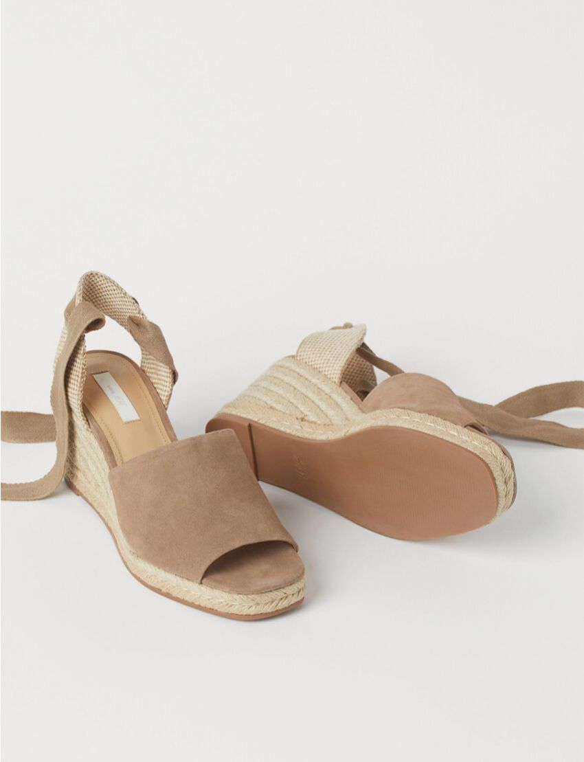 Wedge-Heeled Espadrilles