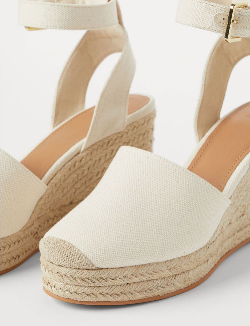 Wedge-Heeled Espadrilles